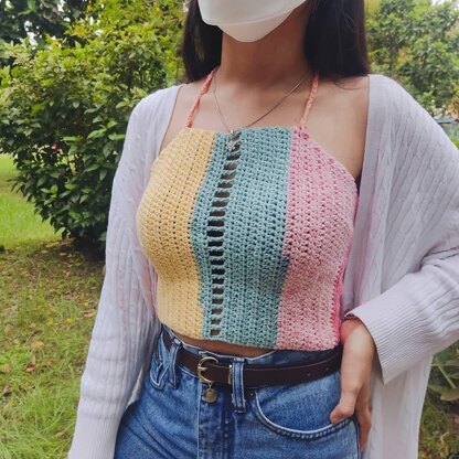 Crochet Pattern - Liza Crop Top