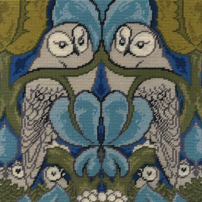 DMC The Owl by Charles Voysey Tapestry Kit - 35 x 35cm