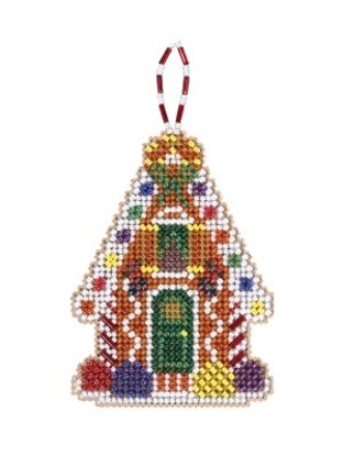 Mill Hill Gingerbread Chalet Cross Stitch Kit - 2.5in x 3.5in