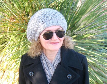 Honeycomb Slouchy Hat