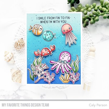 My Favorite Things Clear Stamps 4"X8" - Best Fins