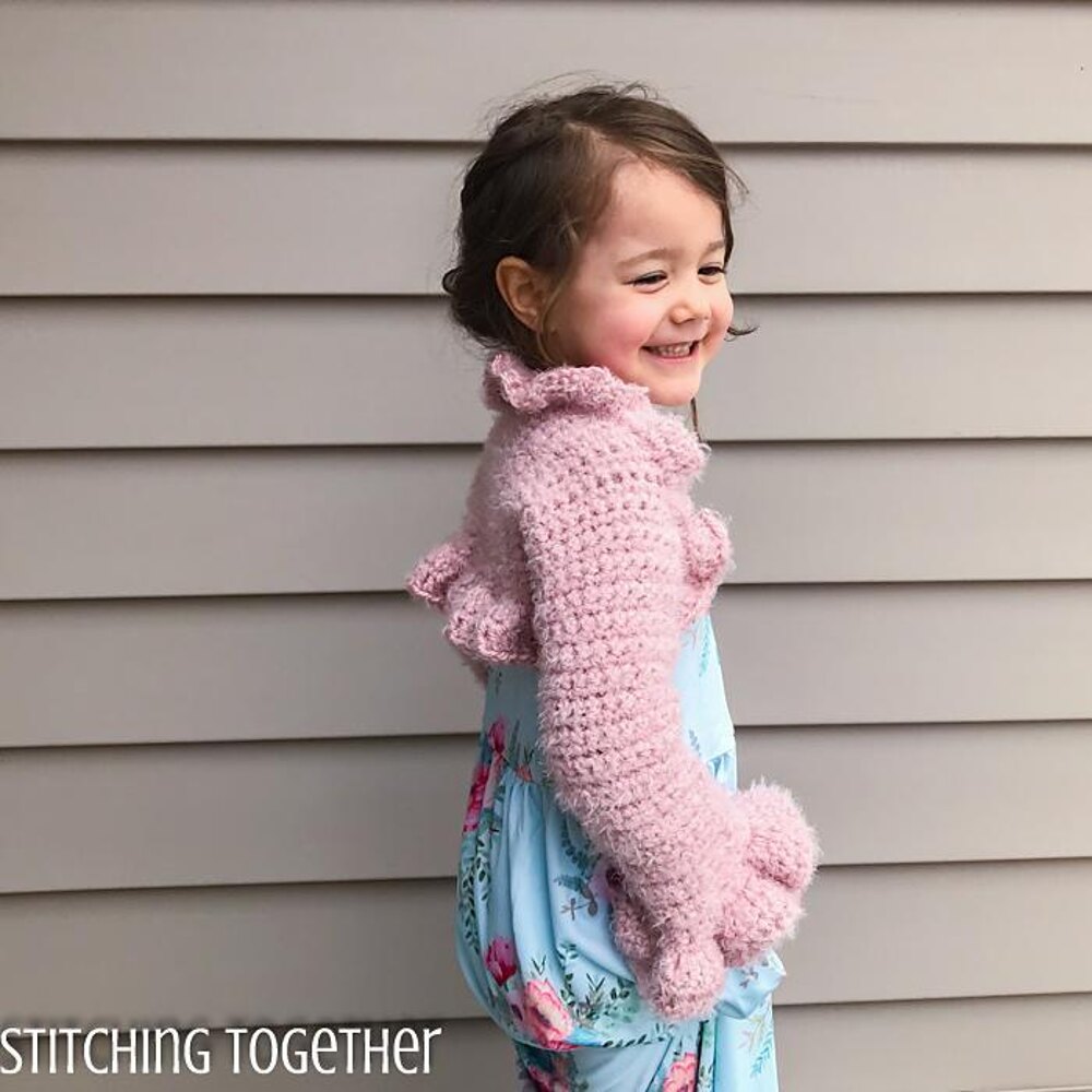The Kensington Bolero Crochet pattern by Stitching Together