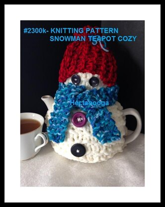 2300K-Snowman Tea Cozy