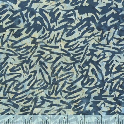 Anthology Fabrics Quiltessentials - Scribbles Blue II