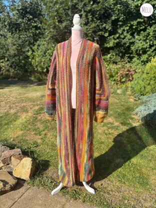Winterbrew Flexi Hexi Longline Cardi