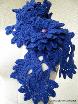 Crochet Flower "Aster"