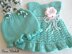 Knitting PATTERN Baptism Baby Dress Baby Bloomers