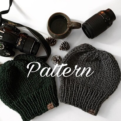 The Venture Beanie - knitting pattern