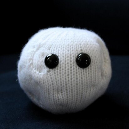Little amigurumi moon - knitting pattern