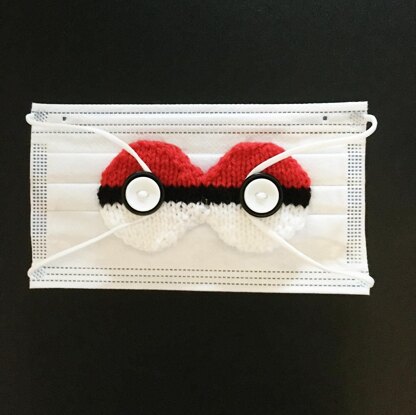 Fun Mask extender / ear savers: Pokeballs