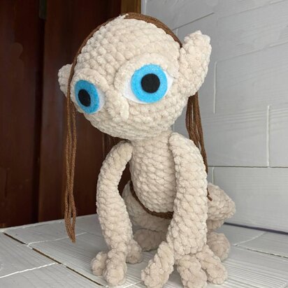 Crochet Pattern Gollum Doll Lord of the Ring