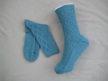 Waterfall Socks