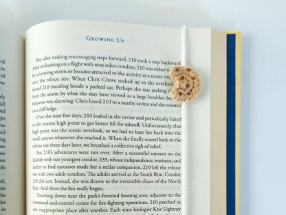 Cookie and Milk Bookmark