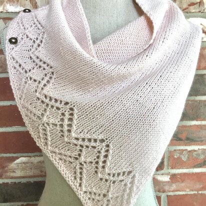 Chevron Lace Shawl Scarf