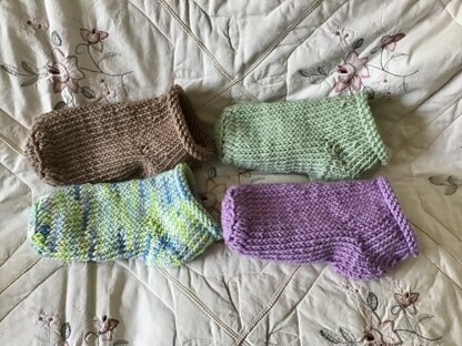 Footprint Knit Socks