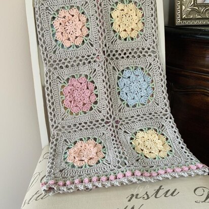 Rebekah's Flower Baby Blanket