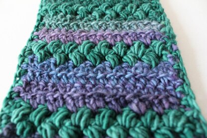 Puff-y Stripes Scarf