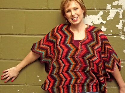 2-Way Zig Zag Poncho 205