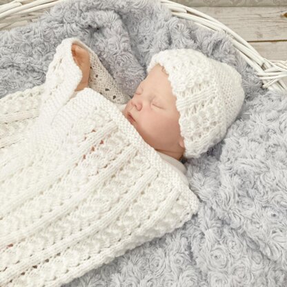 Baby Cocoon Knitting Pattern #688