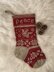 Christmas Peace Stocking