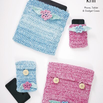 Crochet Gadget Accessories in King Cole Vogue DK - 9040 - Downloadable PDF
