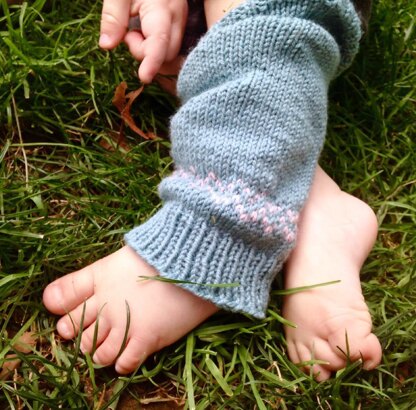 All The Time Baby Leg Warmers Knitting pattern by Ellie d