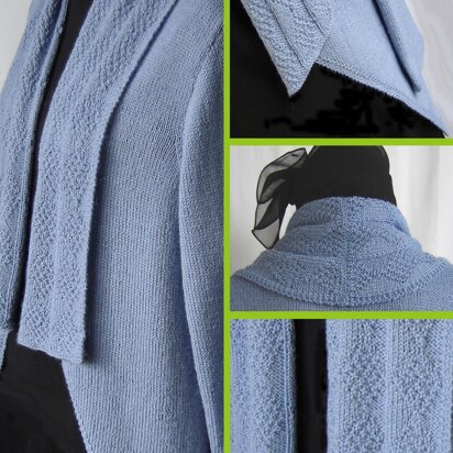ML167 Shape & Drape Cardigan - knitting pattern
