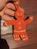 Gingerbread Man Christmas tree toy