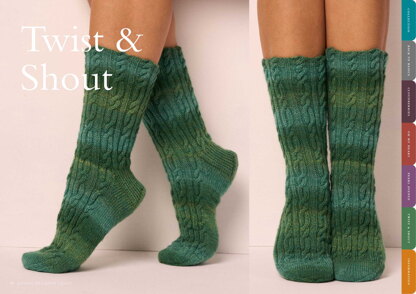 Rowan Designer Socks in Rowan - ZB343P - PDF