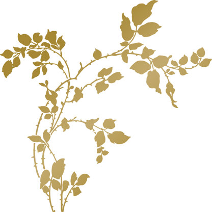 Artdeco Creations Couture Creations Anna Griffin Hotfoil Stamp - Thorny Branches