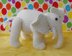 NURSERY WHITE ELEPHANT TOY KNITTING PATTERN - MADMONKEYKNITS