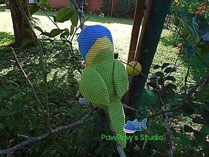 Amigurumi Rainbow Lorikeet Pattern No.31