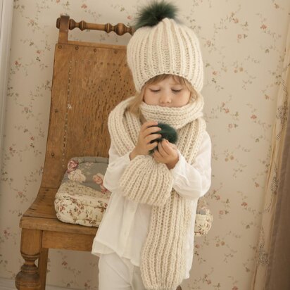 Hayden scarf and hat set