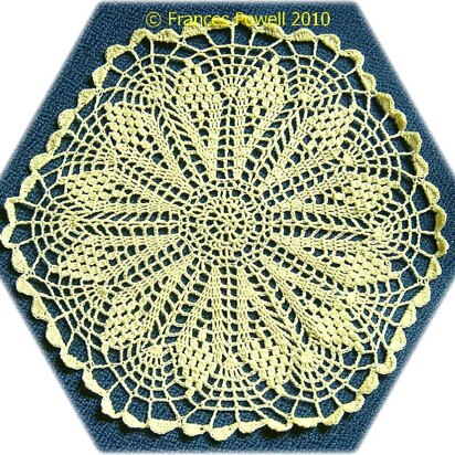 Hexagonal doily