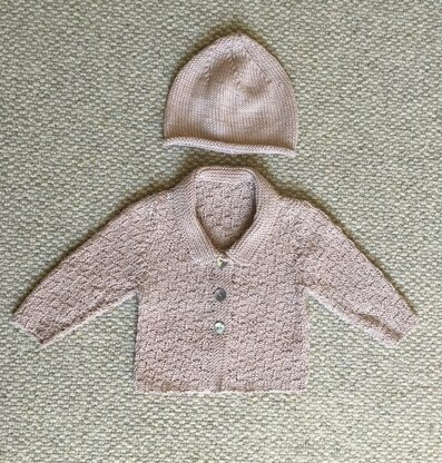 Baby jacket and hat