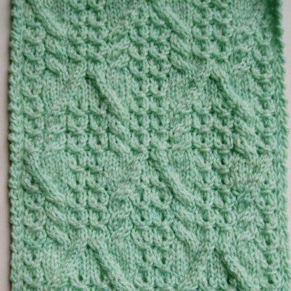 Bonte Cable Lace Scarf