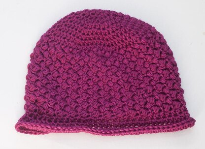 Bean Stitch Flapper Cloche