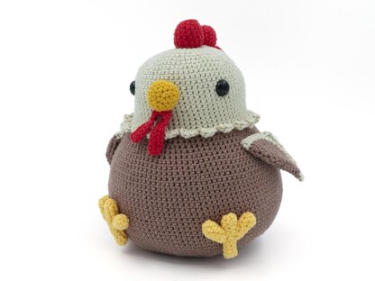 Amigurumi Hen, Chick, and Egg