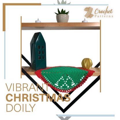 Vibrant Christmas Doily