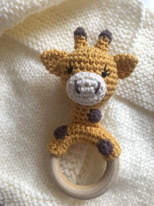 Godfrey Giraffe Baby Rattle