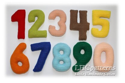 Numbers Crochet Pattern