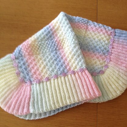 RAINBOW DUST BABY BLANKET