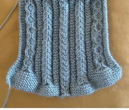 Garter and Gulls Scarf