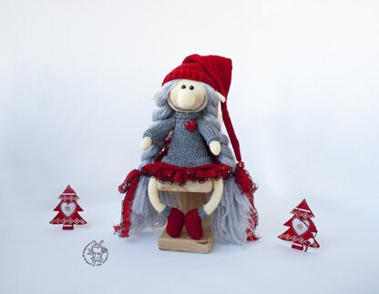 Christmas girl  elf doll