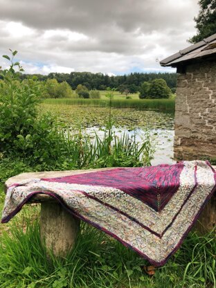 Land Mermaid shawl