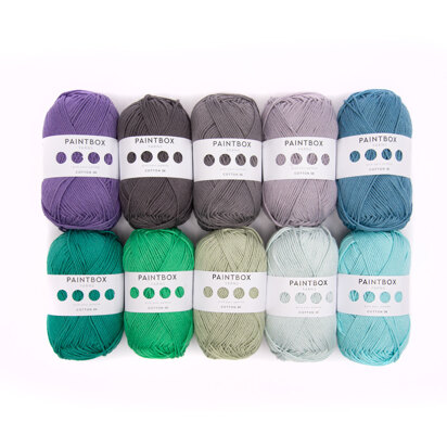Paintbox Yarns Cotton DK 10 Ball Color Pack