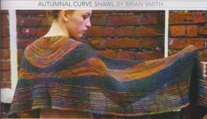 Autumnal Curve Shawl