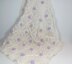 Lilac Daisy Baby blanket