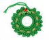 Knitted Wreath Ornament