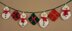 Snowman and Xmas Present Bunting